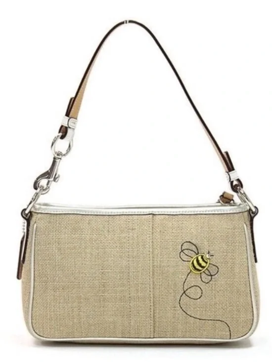 Coach Bumble Bee Floral Y2K Mini Bag, 2005 limited edition shoulder bag - Picture 3 of 10